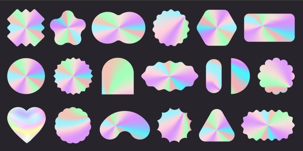 Holographic Stickers