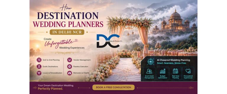 How Destination Wedding Planners in Delhi NCR Create Unforgettable Wedding Experiences