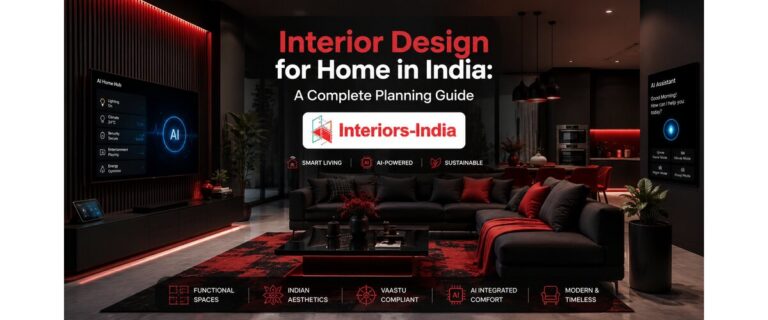 Interior Design for Home in India: A Complete Planning Guide