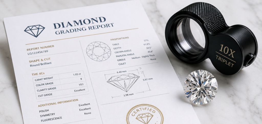 diamond report education Impotance
