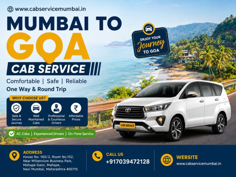 Mumbai to Goa Taxi Service