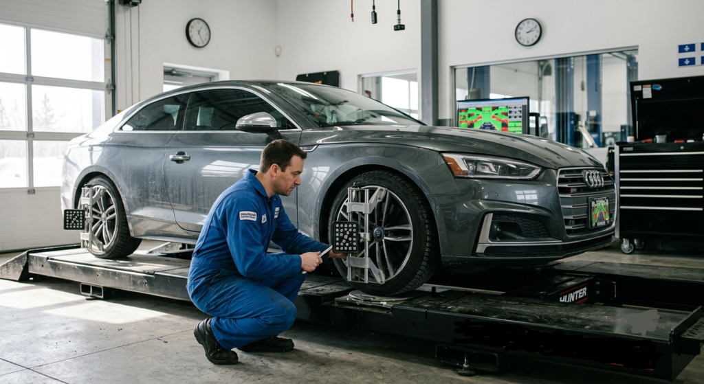 Pourquoi l’alignement des roues est essentiel après l’hiver au Québec