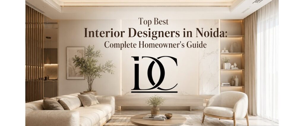 Top Best Interior Designers in Noida: Complete Homeowner's Guide