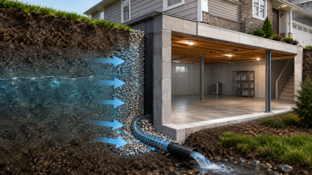 Weeping Tile Systems: How They Protect Your Foundation From Groundwater Pressure