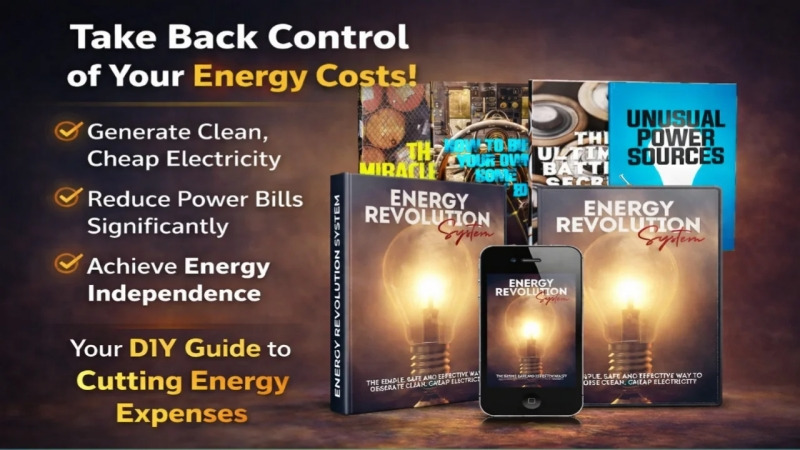 Buy Energy Revolution System online safe guide for home energy saving and electricity cost reduction tips