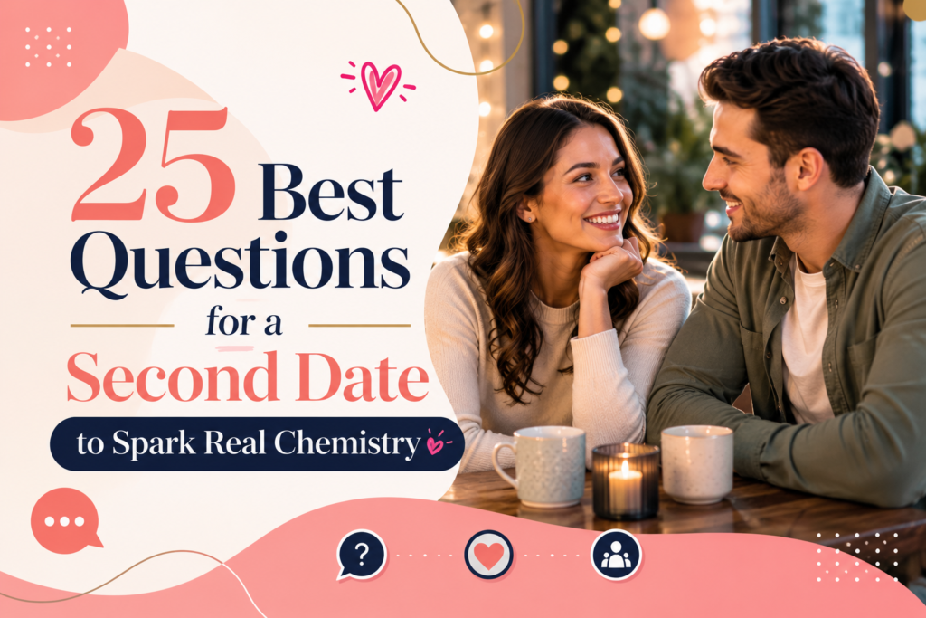 25 Best Questions for a Second Date to Spark Real Chemistry