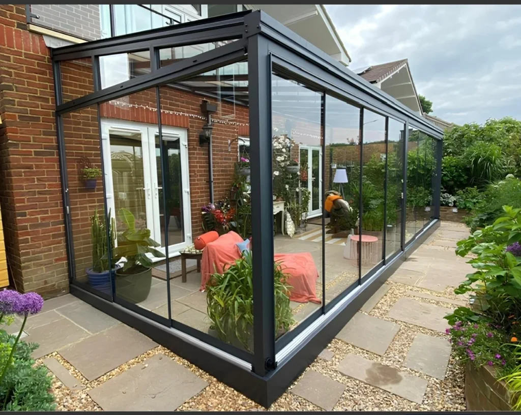 aluminum glass skylight
