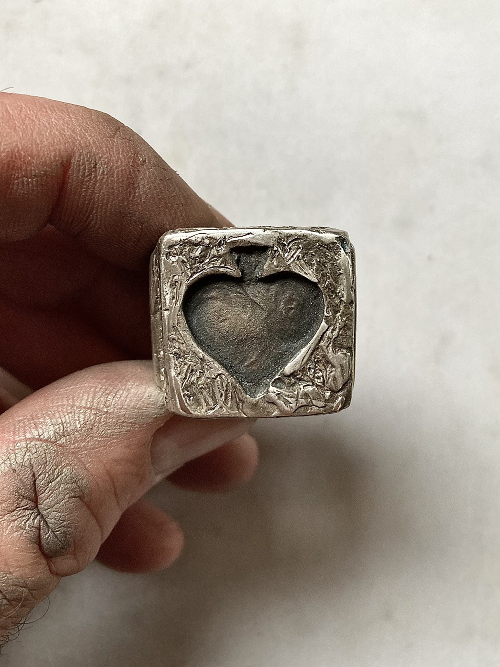 ace of spades ring