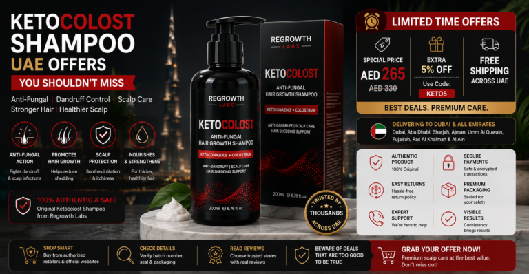 Ketocolost shampoo price in UAE