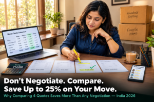 Comparing Packers and Movers Quotes