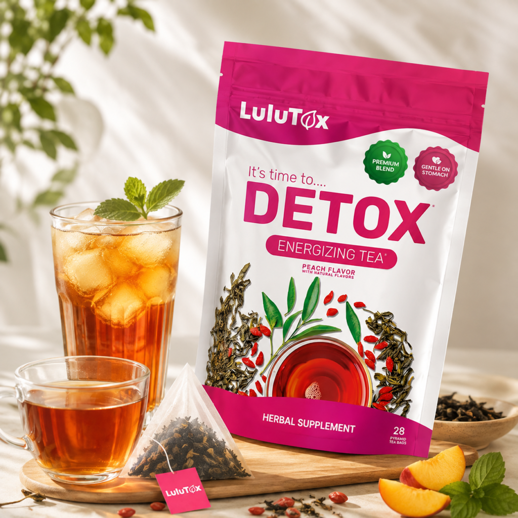Lulutox Detox Tea ingredients and benefits for everyday wellness
