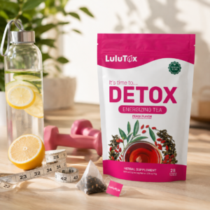 Lulutox Detox Tea refreshing herbal tea for daily wellness