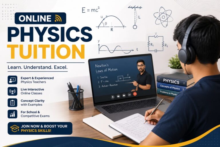 Online physics tuition