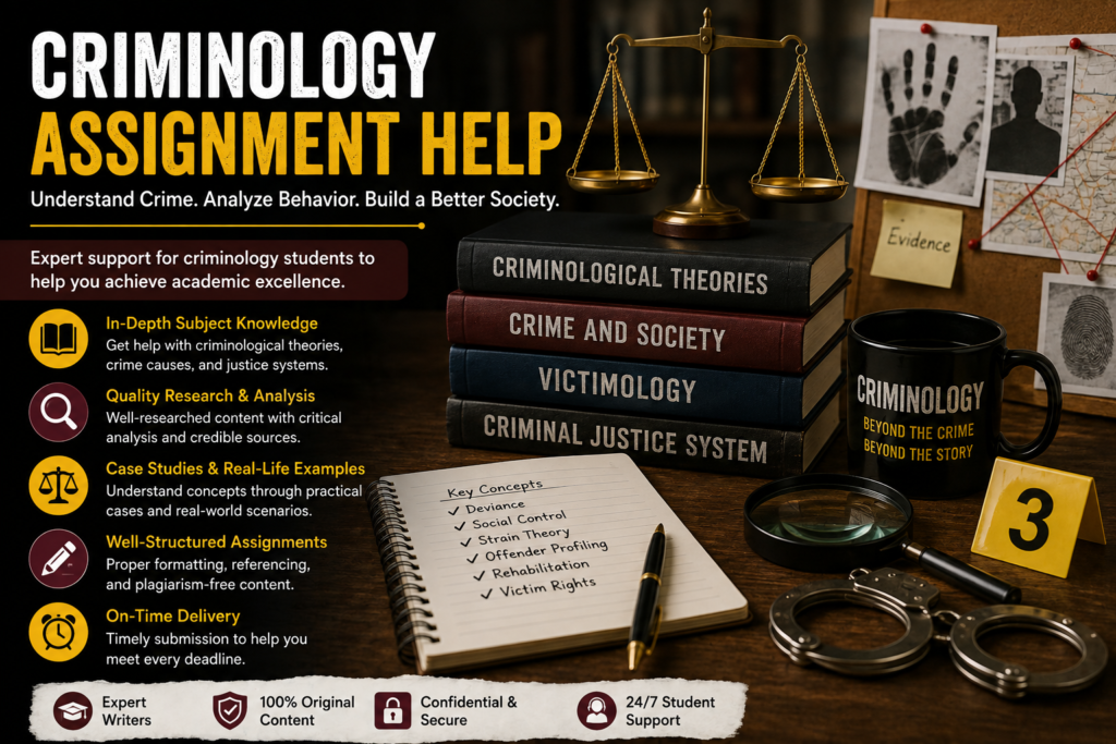 Criminology Assignment Help