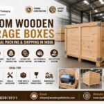 Custom Wooden Storage Boxes for Industrial Packing and Shipping in India – Shivam Packaging