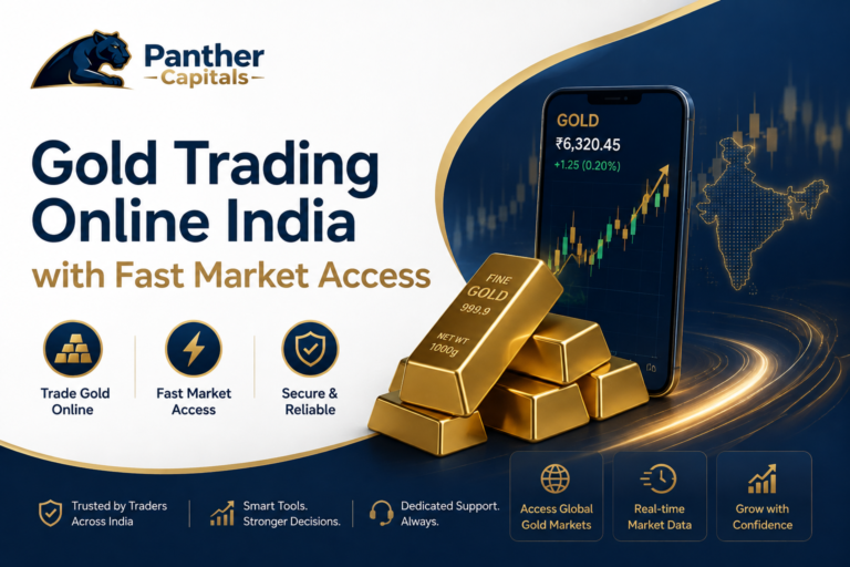 Gold Trading Online India with Fast Market Access