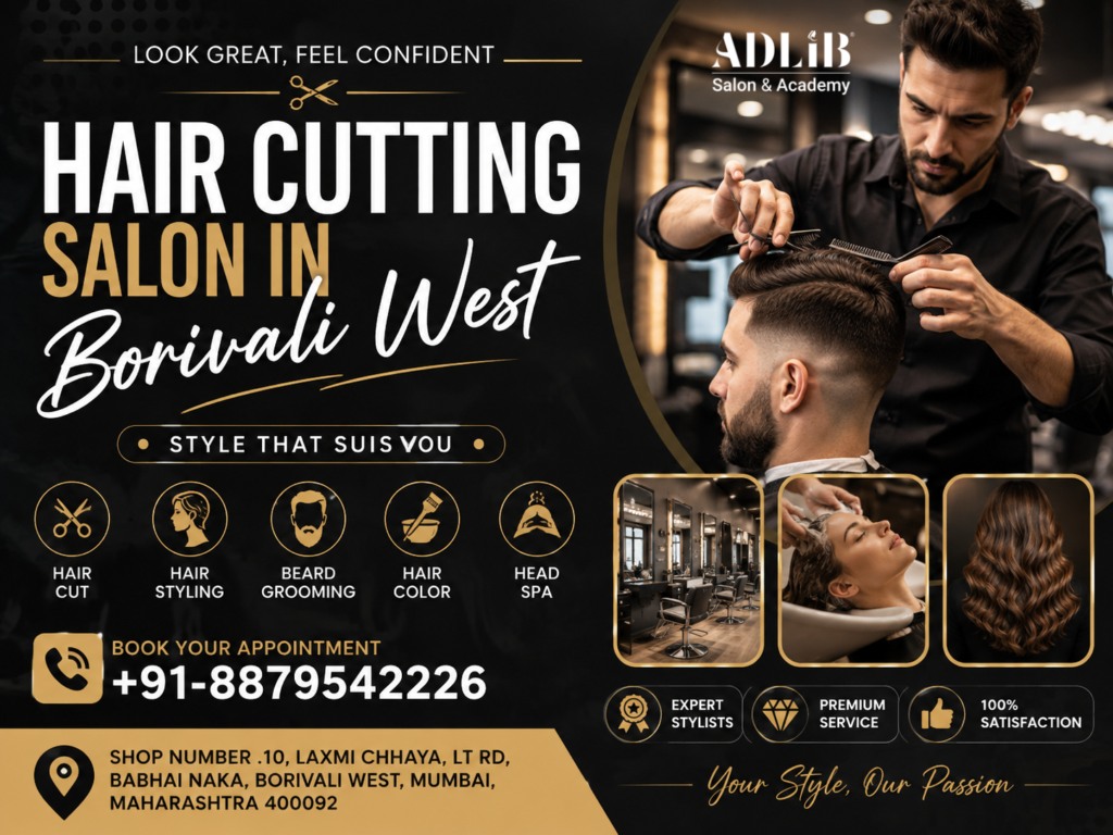 Hair Cutting Salon in Borivali West