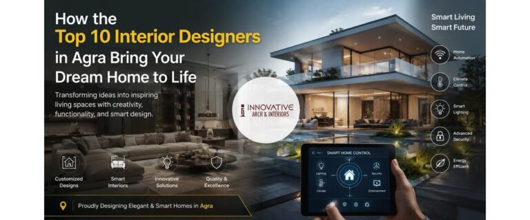 How the Top 10 Interior Designers in Agra Bring Your Dream Home to Life