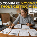 How to Compare Moving Quotes Without Getting Misled