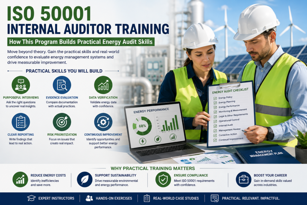 ISO 50001 Internal Auditor Course