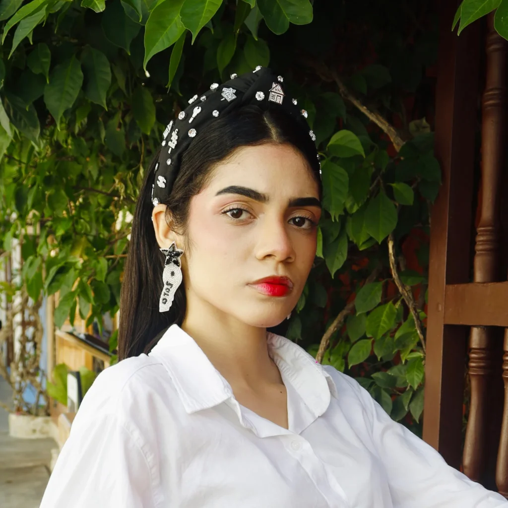 handcrafted beaded earrings