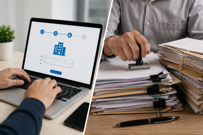 Online Company Registration vs Traditional Registration