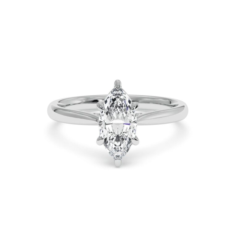 Real crystal engagement rings