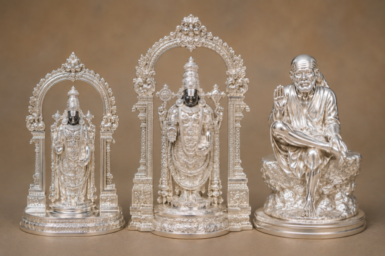 Silver Balaji, Tirupati Balaji & Sai Baba Idols Explained