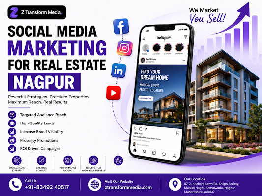 Social Media Marketing for Real Estate Nagpur