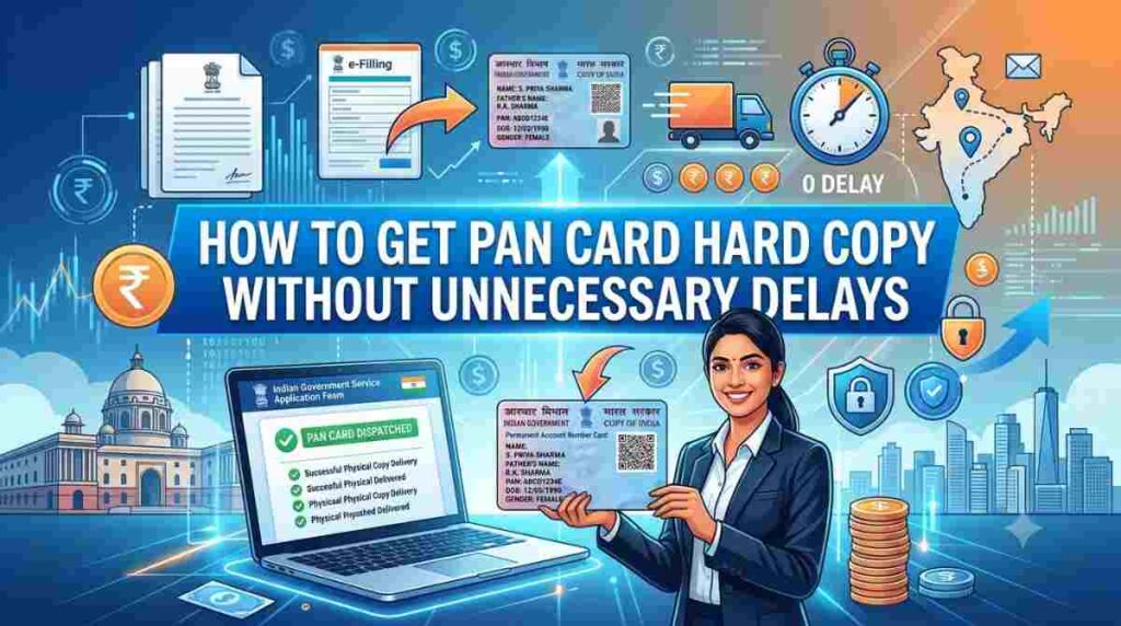 Steps to get PAN card hard copy without unnecessary delays