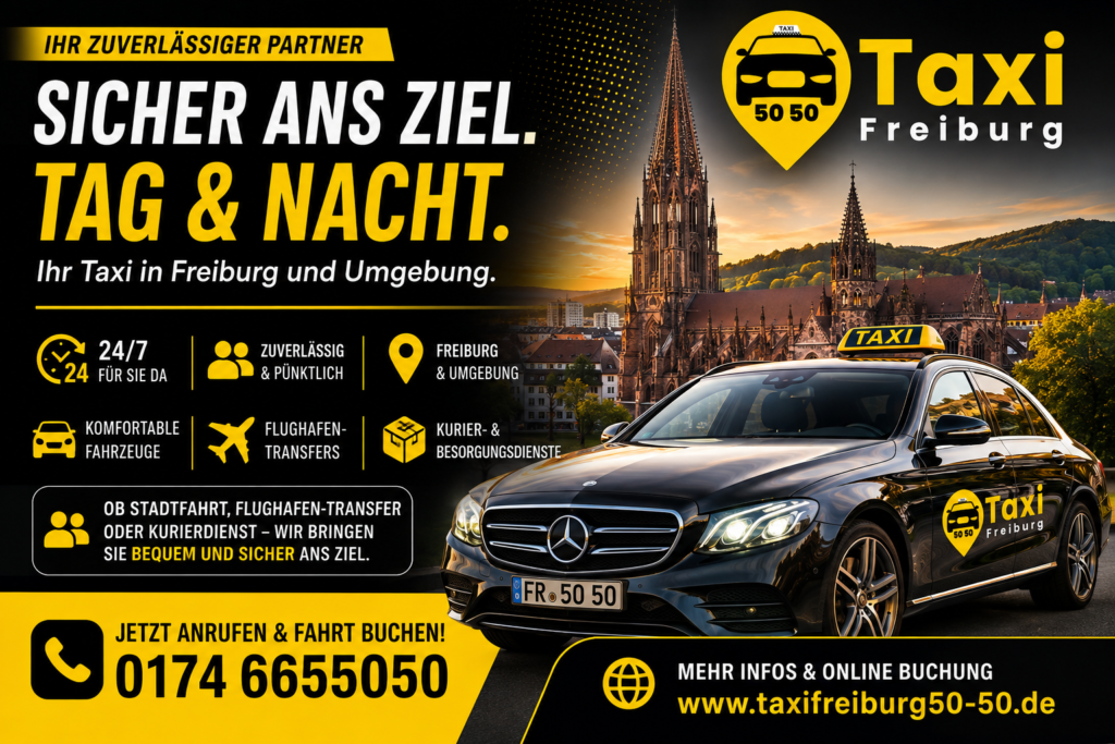 Taxi Freiberg 50 50