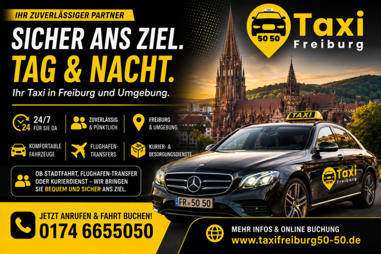 Taxi Freiberg 50 50