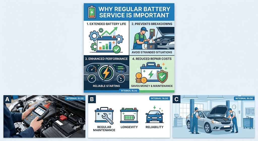 Why Regular Battery Service Is Important