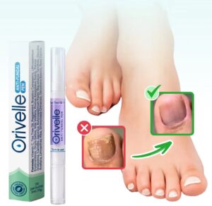 Orivelle nail care pen for targeted toenail and skin application