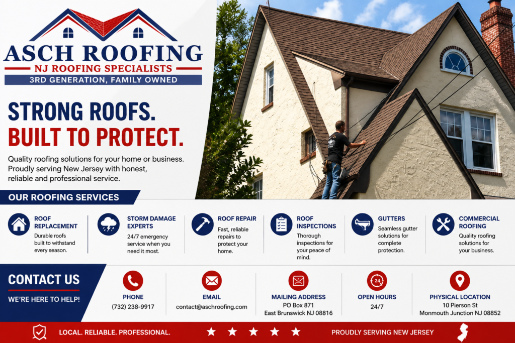 roof repair middlesex county nj