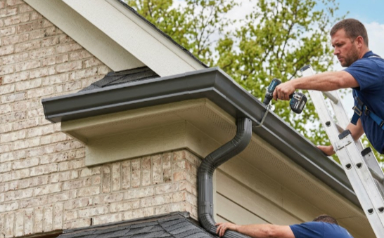 seamless gutters in Bettendorf