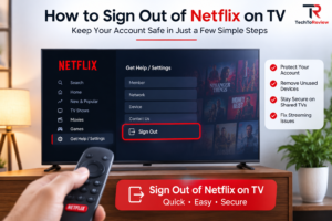 How to Sign Out of Netflix on TV