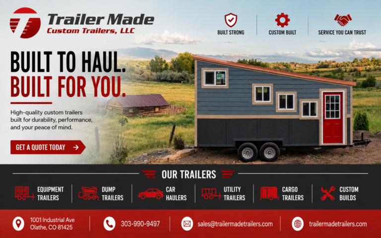 custom built equipment trailers