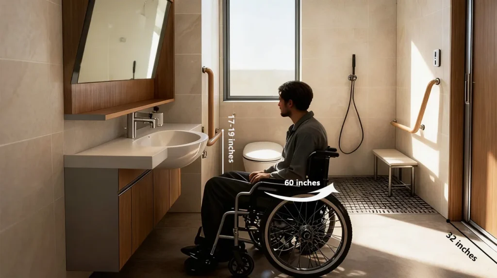 Handicap Bathroom Sink