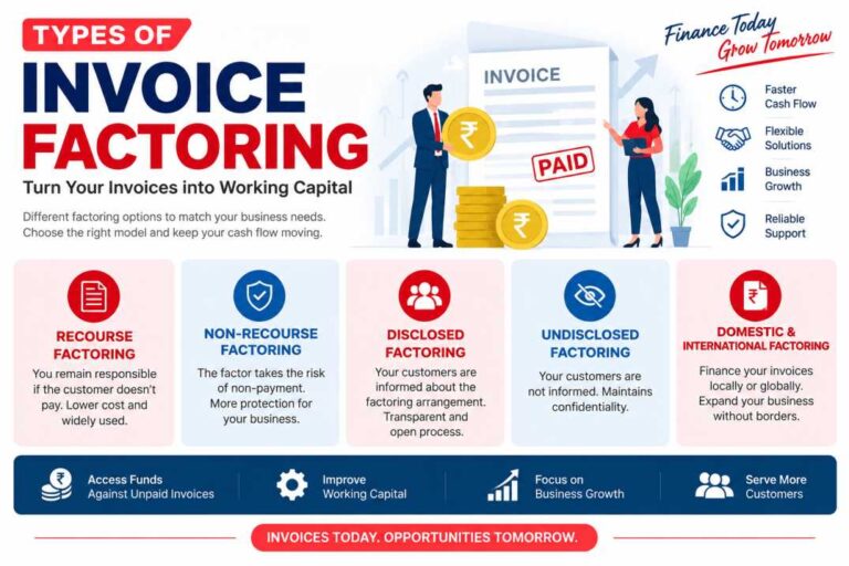 types of invoice factoring