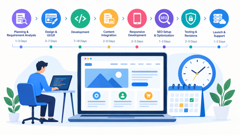 how long does it take to develop a website