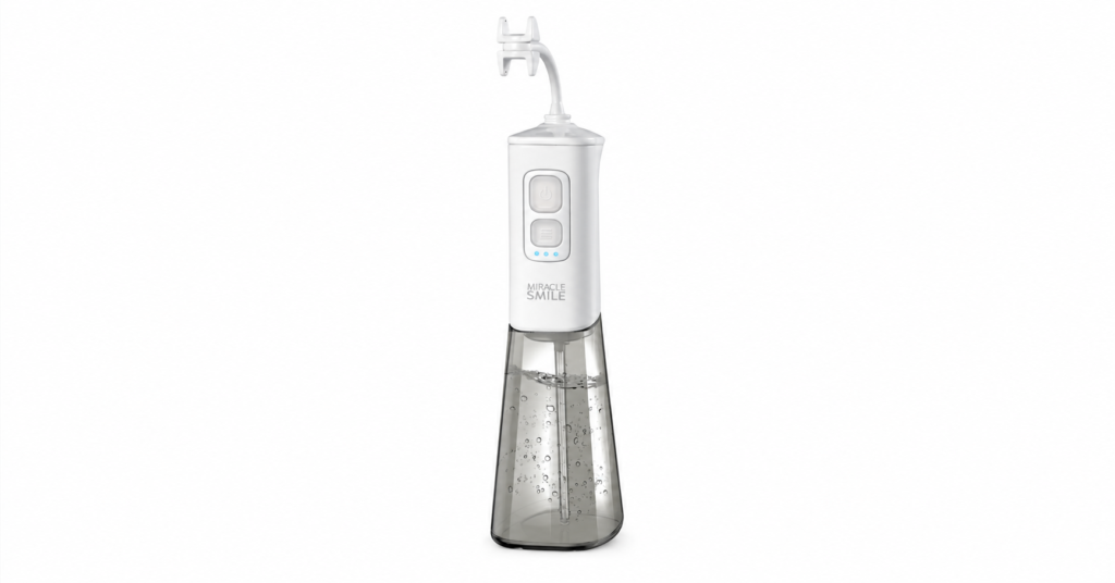 Miracle Smile Magic Flosser for effortless daily oral cleaning