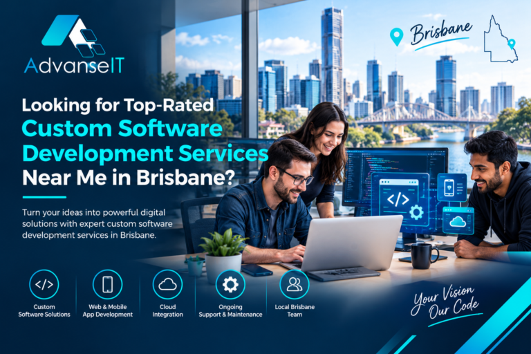 Custom software development Brisbane