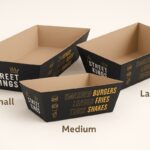 Custom printed food trays