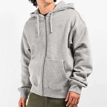 Fundamentals-Ninth-Hall-Heather-Grey-Zip-Up-Hoodie-430x430