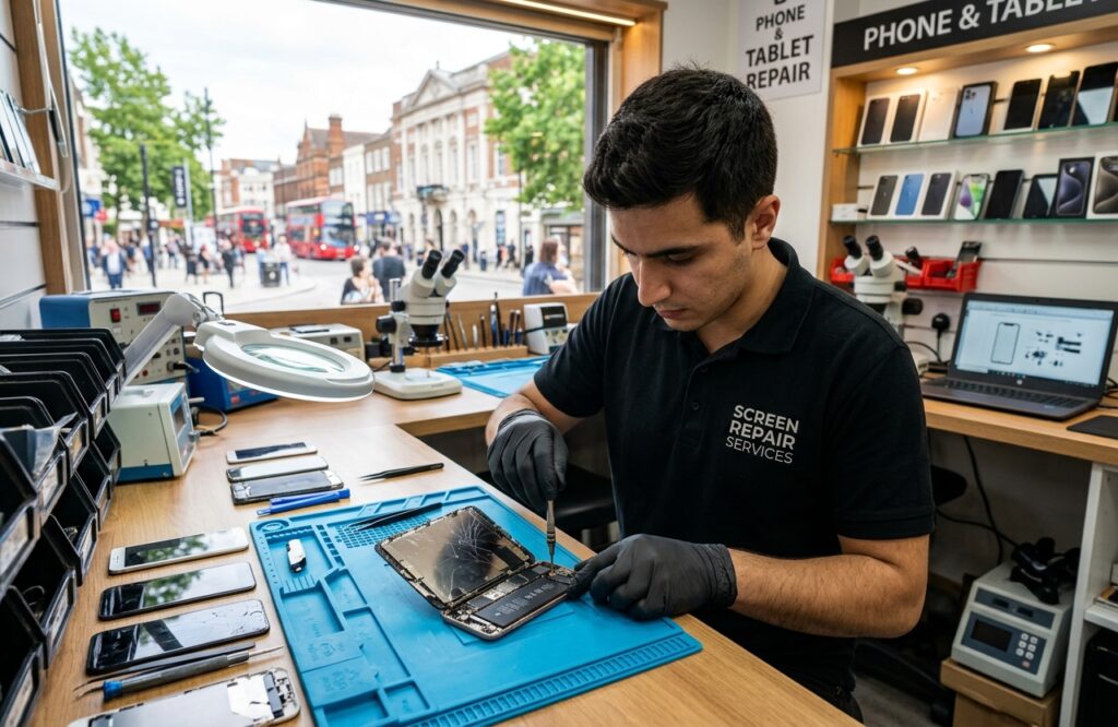 iPhone screen repair Kingston