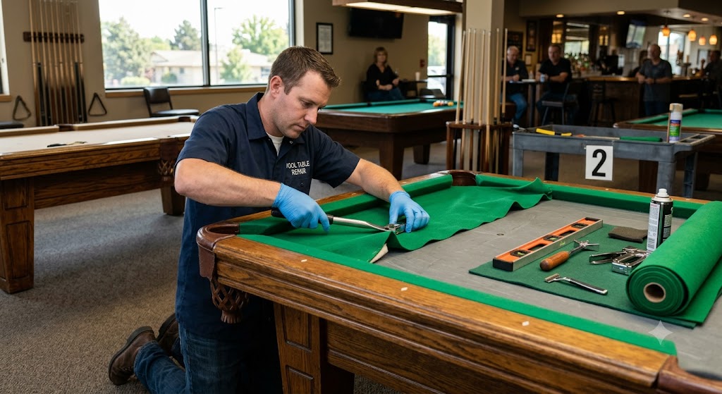 Pool Table Repair in Kennewick