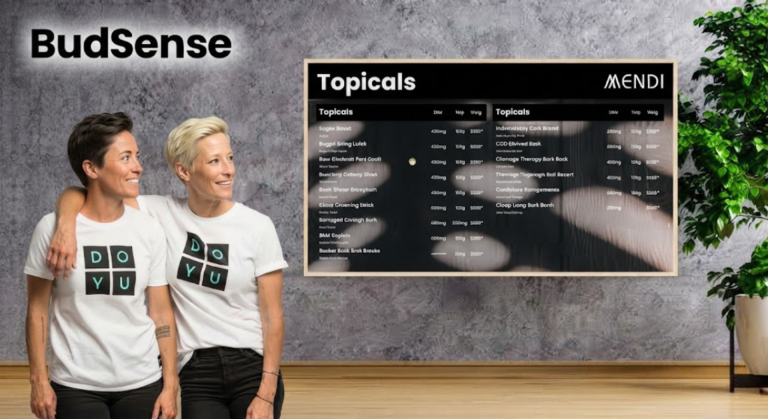 Budsense digital menu