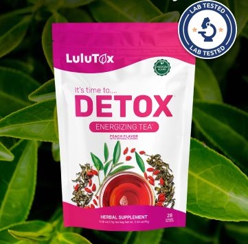 Lulutox Detox Tea botanical herbal tea for everyday wellness