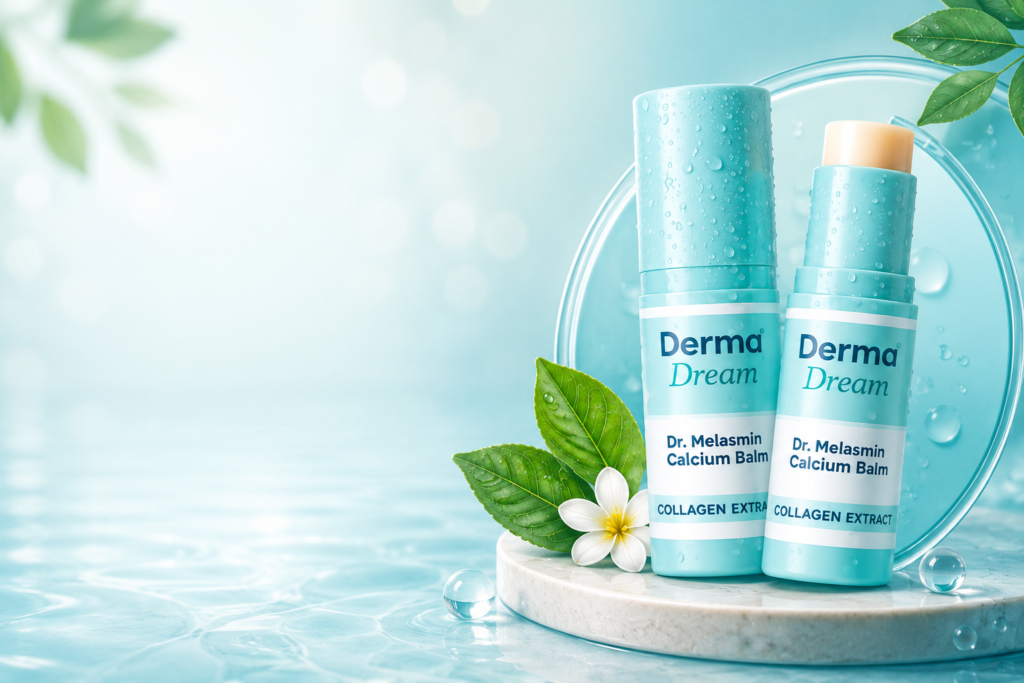 Calcium Balm Results with Dr. Melasmin Calcium Balm stick